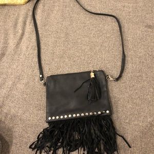 Fringe purse